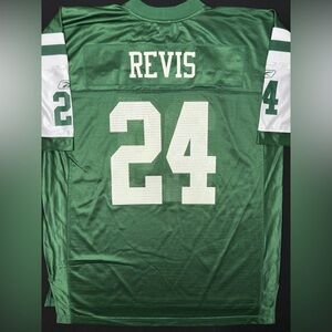 NWT New York Jets Darrelle Revis Reebok Football Jersey Size: XL